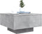 vidaXL - Salontafel - 55x55x31 - cm - bewerkt - hout - betongrijs