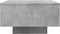 vidaXL - Salontafel - 55x55x31 - cm - bewerkt - hout - betongrijs