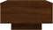vidaXL - Salontafel - 55x55x31 - cm - bewerkt - hout - bruin - eikenkleur