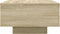 vidaXL - Salontafel - 55x55x31 - cm - bewerkt - hout - sonoma - eikenkleurig