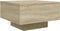 vidaXL - Salontafel - 55x55x31 - cm - bewerkt - hout - sonoma - eikenkleurig