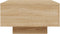 vidaXL - Salontafel - 55x55x31 - cm - bewerkt - hout - sonoma - eikenkleurig