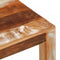 vidaXL - Salontafel - 55x55x35 - cm - massief - gerecycled - hout