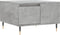vidaXL - Salontafel - 55x55x36,5 - cm - bewerkt - hout - betongrijs