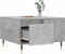 vidaXL - Salontafel - 55x55x36,5 - cm - bewerkt - hout - betongrijs