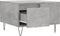 vidaXL - Salontafel - 55x55x36,5 - cm - bewerkt - hout - betongrijs