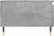 vidaXL - Salontafel - 55x55x36,5 - cm - bewerkt - hout - betongrijs