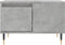 vidaXL - Salontafel - 55x55x36,5 - cm - bewerkt - hout - betongrijs
