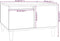 vidaXL - Salontafel - 55x55x36,5 - cm - bewerkt - hout - bruin - eikenkleur
