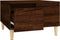 vidaXL - Salontafel - 55x55x36,5 - cm - bewerkt - hout - bruin - eikenkleur