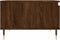 vidaXL - Salontafel - 55x55x36,5 - cm - bewerkt - hout - bruin - eikenkleur