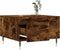 vidaXL - Salontafel - 55x55x36,5 - cm - bewerkt - hout - gerookt - eikenkleurig