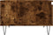 vidaXL - Salontafel - 55x55x36,5 - cm - bewerkt - hout - gerookt - eikenkleurig