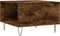 vidaXL - Salontafel - 55x55x36,5 - cm - bewerkt - hout - gerookt - eikenkleurig