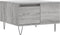 vidaXL - Salontafel - 55x55x36,5 - cm - bewerkt - hout - grijs - sonoma - eikenkleurig