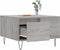 vidaXL - Salontafel - 55x55x36,5 - cm - bewerkt - hout - grijs - sonoma - eikenkleurig