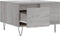 vidaXL - Salontafel - 55x55x36,5 - cm - bewerkt - hout - grijs - sonoma - eikenkleurig