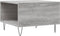 vidaXL - Salontafel - 55x55x36,5 - cm - bewerkt - hout - grijs - sonoma - eikenkleurig