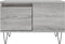 vidaXL - Salontafel - 55x55x36,5 - cm - bewerkt - hout - grijs - sonoma - eikenkleurig