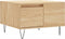 vidaXL - Salontafel - 55x55x36,5 - cm - bewerkt - hout - sonoma - eikenkleurig