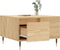 vidaXL - Salontafel - 55x55x36,5 - cm - bewerkt - hout - sonoma - eikenkleurig