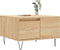 vidaXL - Salontafel - 55x55x36,5 - cm - bewerkt - hout - sonoma - eikenkleurig