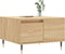 vidaXL - Salontafel - 55x55x36,5 - cm - bewerkt - hout - sonoma - eikenkleurig