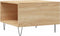 vidaXL - Salontafel - 55x55x36,5 - cm - bewerkt - hout - sonoma - eikenkleurig