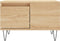 vidaXL - Salontafel - 55x55x36,5 - cm - bewerkt - hout - sonoma - eikenkleurig