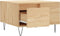 vidaXL - Salontafel - 55x55x36,5 - cm - bewerkt - hout - sonoma - eikenkleurig