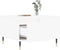 vidaXL - Salontafel - 55x55x36,5 - cm - bewerkt - hout - wit