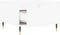vidaXL - Salontafel - 55x55x36,5 - cm - bewerkt - hout - wit