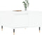 vidaXL - Salontafel - 55x55x36,5 - cm - bewerkt - hout - wit