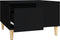vidaXL - Salontafel - 55x55x36,5 - cm - bewerkt - hout - zwart