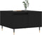 vidaXL - Salontafel - 55x55x36,5 - cm - bewerkt - hout - zwart