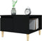 vidaXL - Salontafel - 55x55x36,5 - cm - bewerkt - hout - zwart