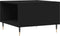 vidaXL - Salontafel - 55x55x36,5 - cm - bewerkt - hout - zwart