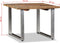 vidaXL - Salontafel - 55x55x40 - cm - massief - gerecycled - hout