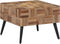 vidaXL - Salontafel - 55x55x40 - cm - massief - gerecycled - teakhout - grijs