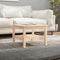 vidaXL - Salontafel - 55x55x40 - cm - massief - grenenhout