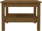 vidaXL - Salontafel - 55x55x40 - cm - massief - grenenhout - honingbruin