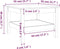 vidaXL - Salontafel - 55x55x40 - cm - massief - grenenhout