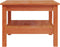 vidaXL - Salontafel - 55x55x40 - cm - massief - grenenhout - wasbruin
