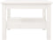 vidaXL - Salontafel - 55x55x40 - cm - massief - grenenhout - wit