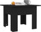 vidaXL - Salontafel - 55x55x42 - cm - bewerkt - hout - zwart