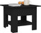 vidaXL - Salontafel - 55x55x42 - cm - bewerkt - hout - zwart