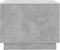 vidaXL - Salontafel - 55x55x43 - cm - bewerkt - hout - betongrijs
