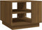 vidaXL - Salontafel - 55x55x43 - cm - bewerkt - hout - bruin - eikenkleur