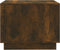 vidaXL - Salontafel - 55x55x43 - cm - bewerkt - hout - gerookt - eikenkleurig