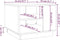 vidaXL - Salontafel - 55x55x43 - cm - bewerkt - hout - wit